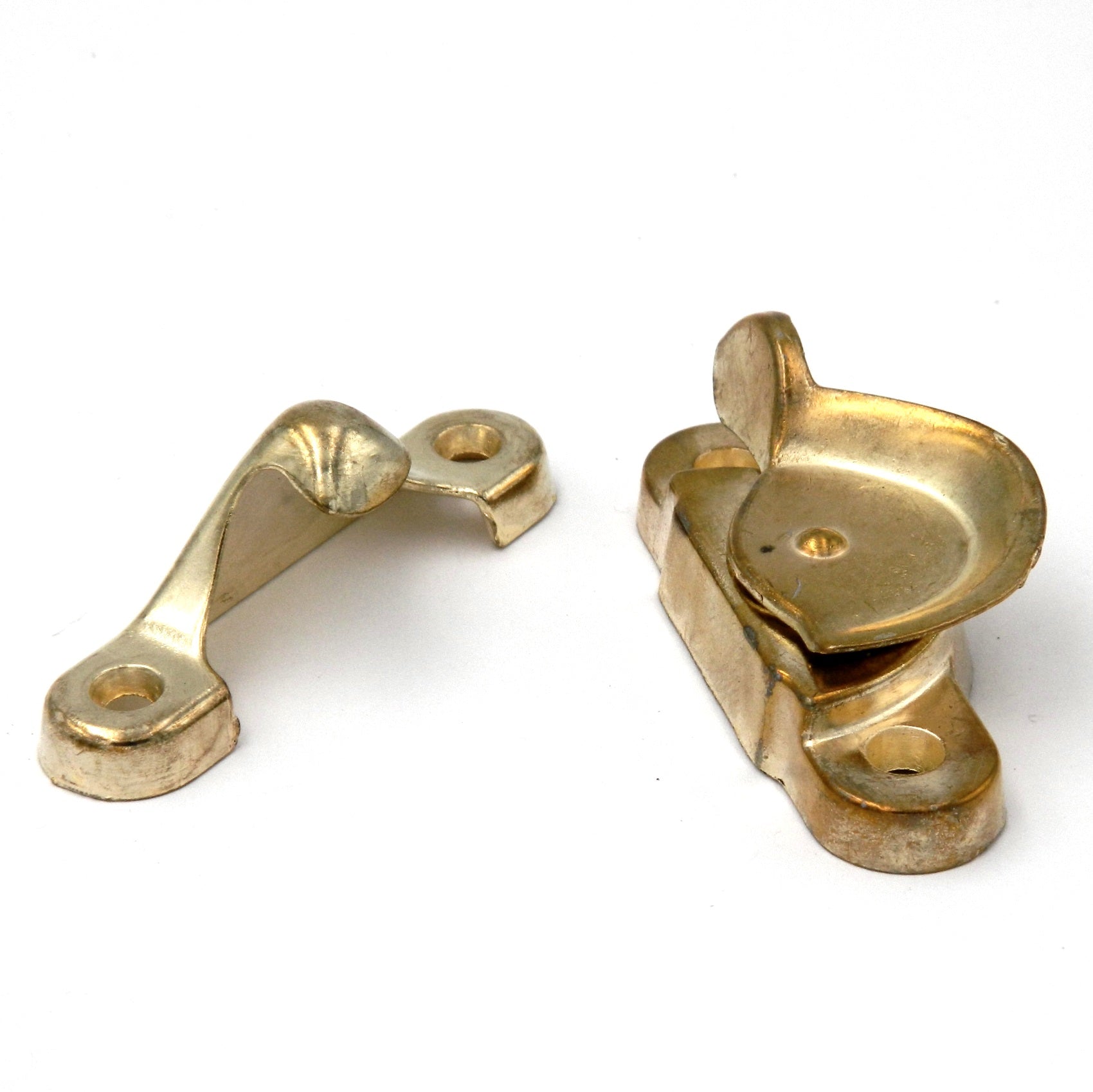 Cerradura y tornillos para ventana de guillotina de latón pulido PBH0248 Belwith Hickory Hardware