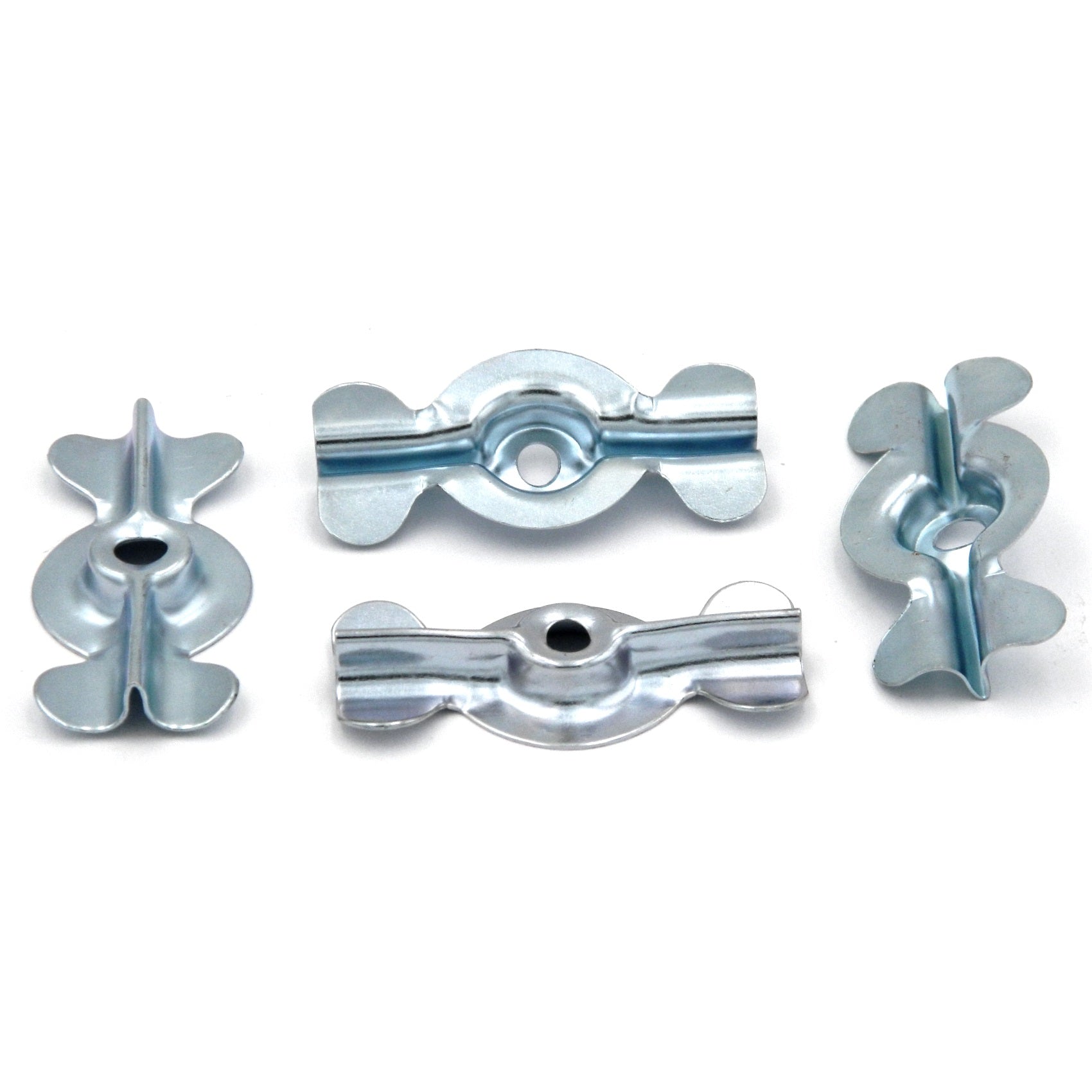 Hickory Hardware PBH0267 - Clips de pantalla para botón giratorio de aluminio, juego de 4