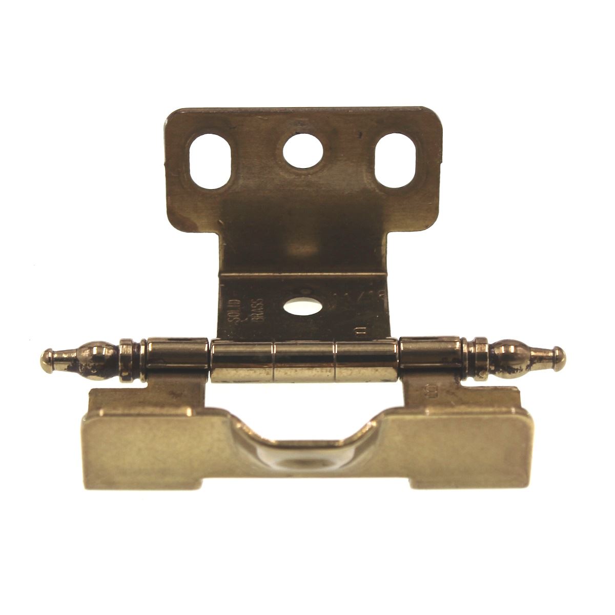 Amerock Solid Brass Inset Hinge 3/4" Frame 11/16" Door Minaret Tip PK3175SM-SB