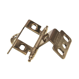 Amerock Solid Brass Inset Hinge 3/4" Frame 11/16" Door Minaret Tip PK3175SM-SB