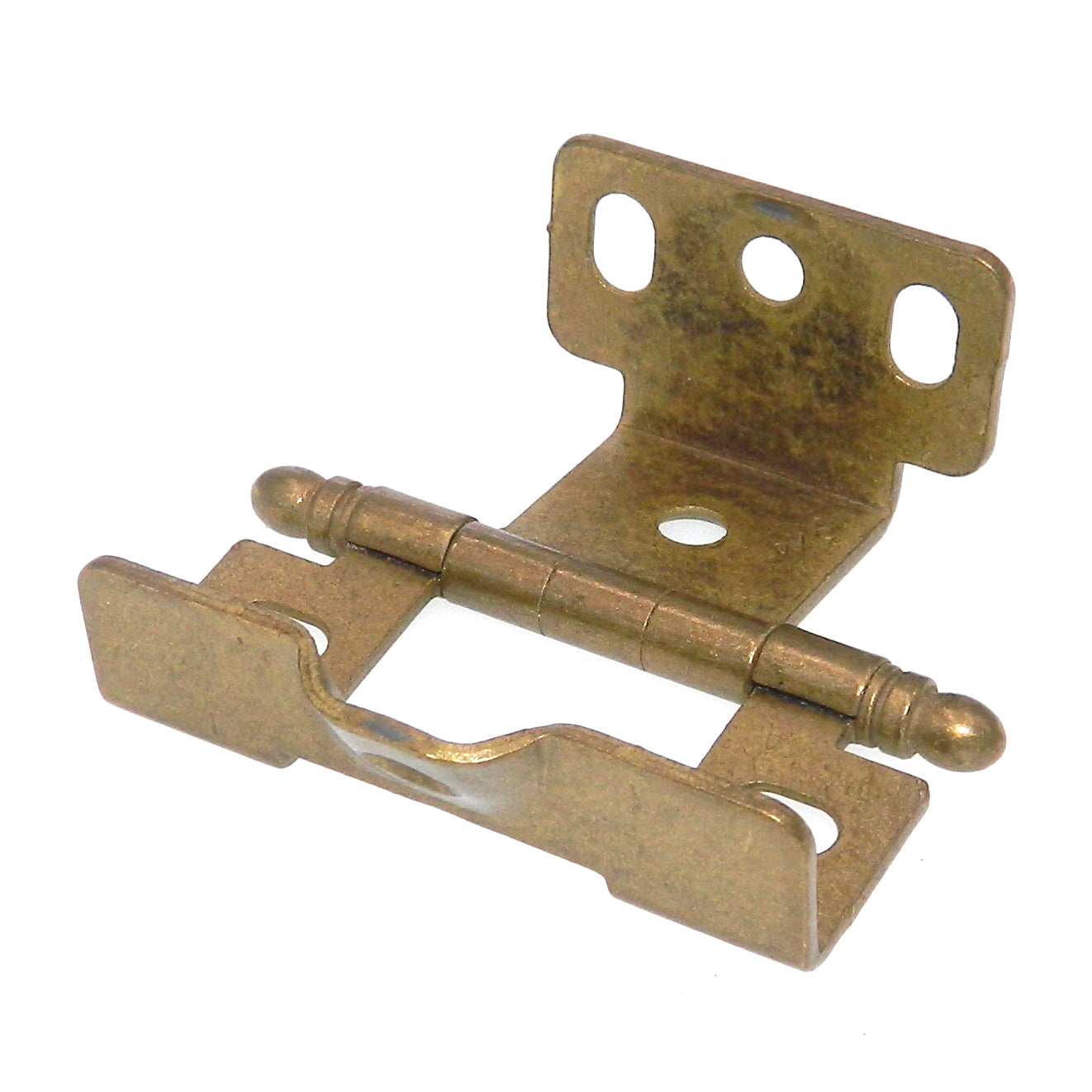 Amerock PK3175TM-DAE Dark Antique English 3/4 Inset Hinge - Full Wrap Minaret Tip