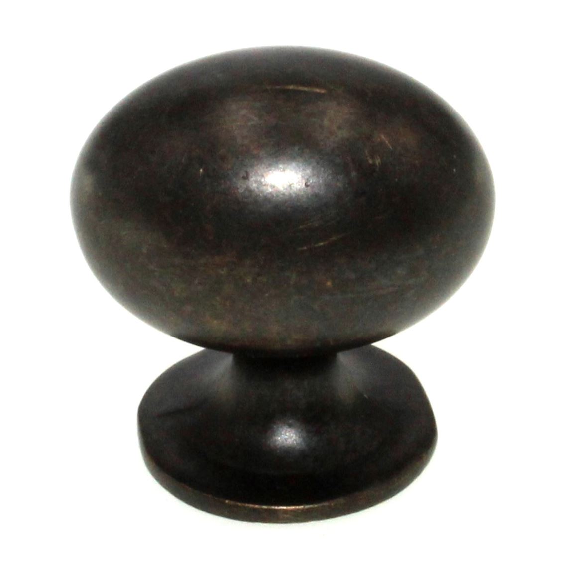 Liberty Fusilli Oil-Rubbed Bronze 1 3/16" (30mm) Football Cabinet Knob PN0395-OB-C