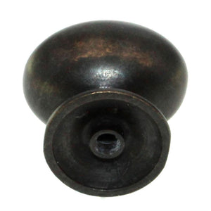 Liberty Fusilli Oil-Rubbed Bronze 1 3/16" (30mm) Football Cabinet Knob PN0395-OB-C