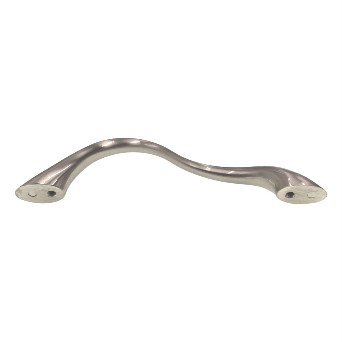 Liberty Fusilli Satin Nickel 5" (128mm) Ctr. Wavy Cabinet Arch Pull PN0414-SN