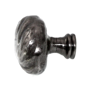 Liberty Rustique 1 5/8" Oval Weathered Cabinet Knob Antique Pewter PN1330-AP