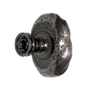 Liberty Rustique 1 5/8" Oval Weathered Cabinet Knob Antique Pewter PN1330-AP
