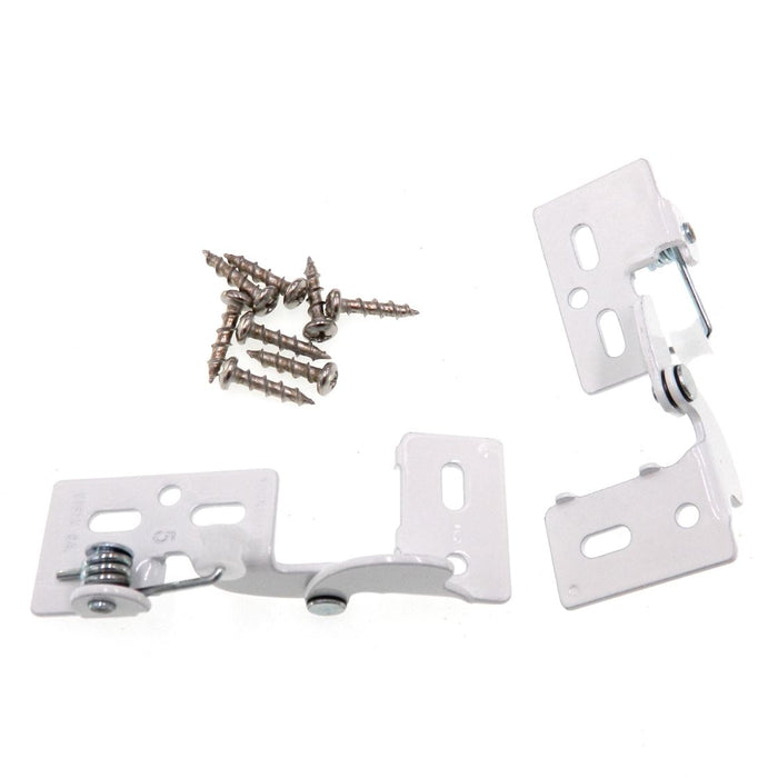 Replace Amerock BP2605 White Knife Pivot Cabinet Hinges 1/4" Overlay Youngdale #5