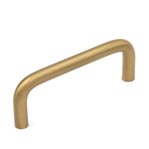 Hickory Wire Pulls 3"cc Satin Brass Cabinet Wire Pull PW353-04