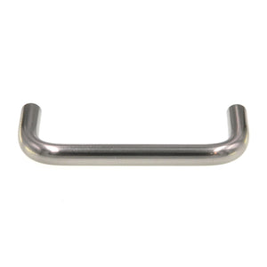 Belwith Solid Brass Satin Nickel Smooth 3" Ctr Cabinet Wire Pull Handle PW353-SN