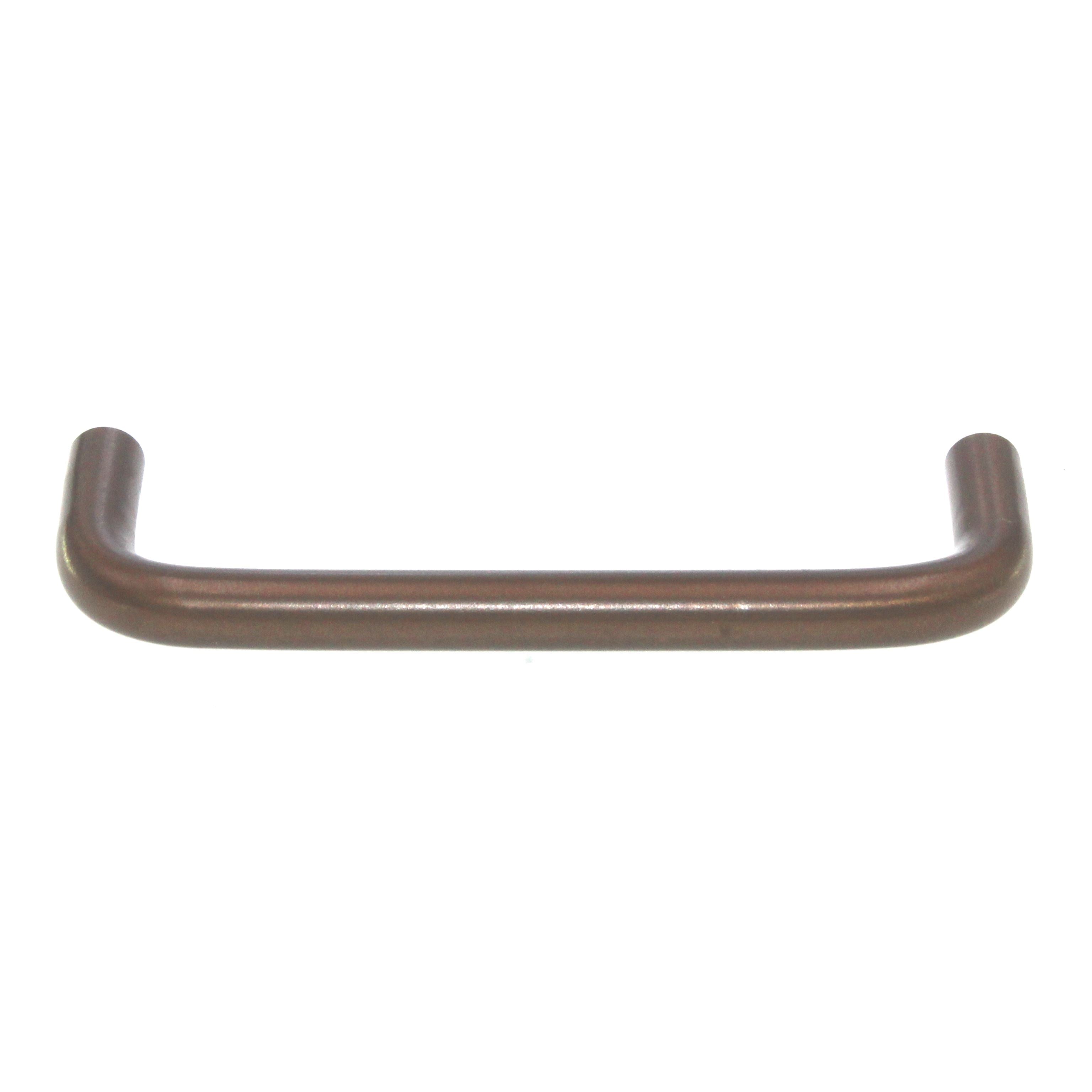 Hickory Hardware 3 1/2" Center Solid Brass Bronze Cabinet Wire Pull PW354-BZ