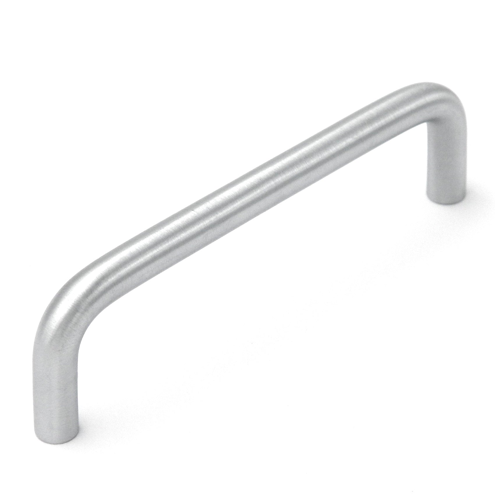 Keeler Wire Pulls PW355-26D Satin Chrome 4"cc Solid Brass Arch Cabinet Wire Pull