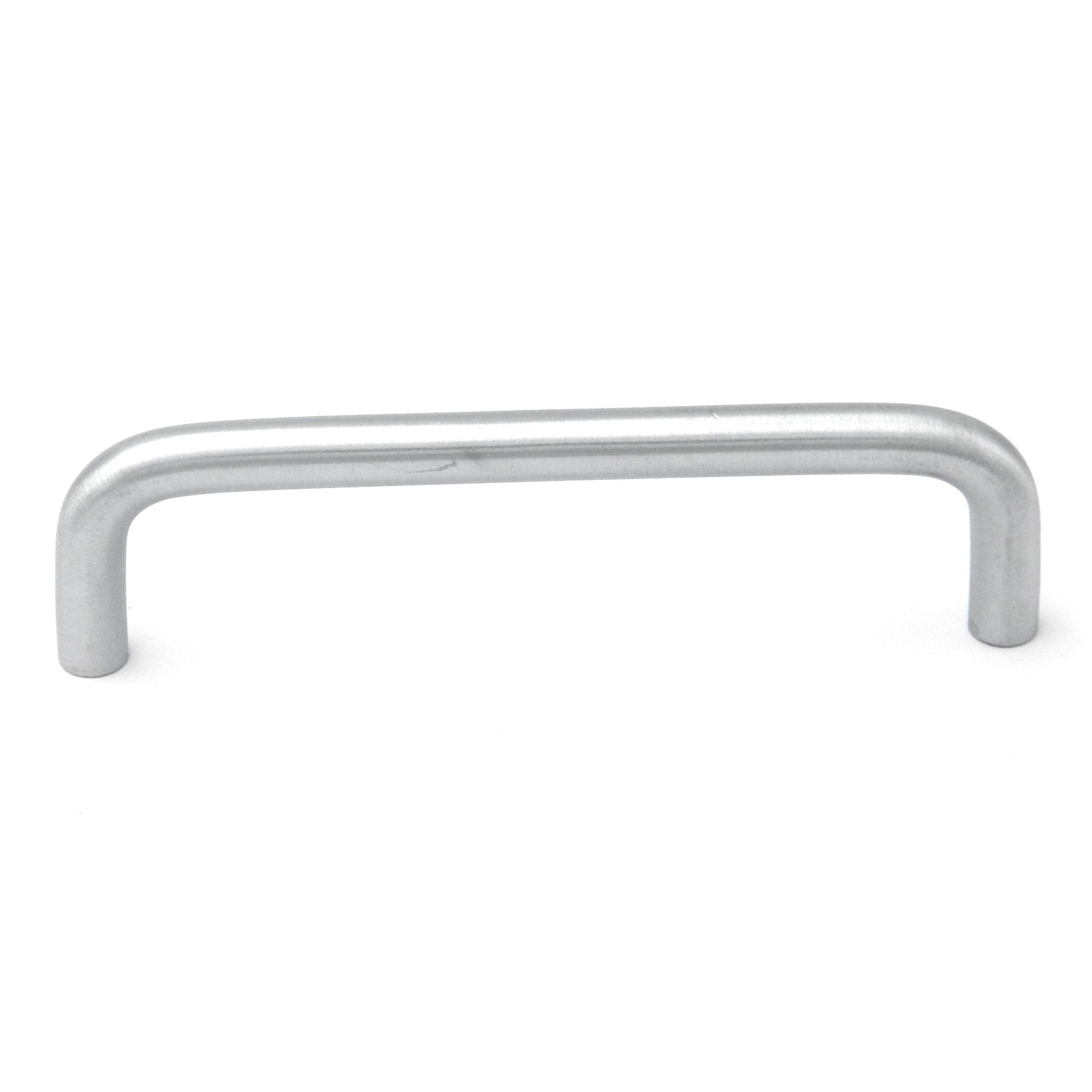 Keeler Wire Pulls PW355-26D Satin Chrome 4"cc Solid Brass Arch Cabinet Wire Pull