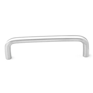 Keeler Satin Aluminum Cabinet or Drawer  4"cc Wire Pull Handle PW355-28