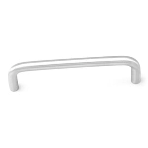Keeler Satin Aluminum Cabinet or Drawer 4"cc Wire Pull Handle PW355-28