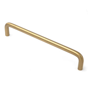 Keeler Satin Brass Cabinet or Drawer 6"cc Wire Pull Handle PW356-04