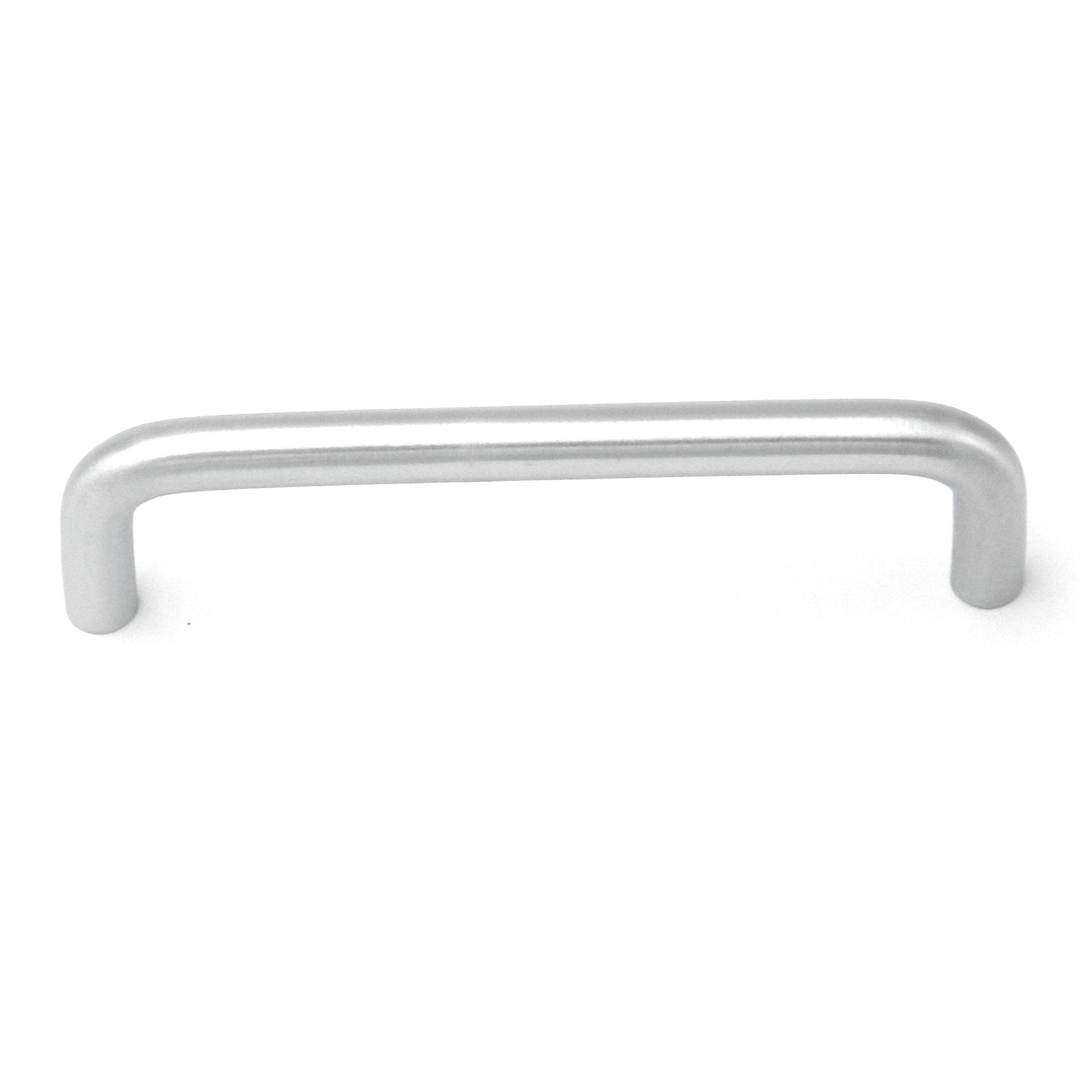 Paquete de 10 gabinetes o cajones Keeler de cromo satinado, tirador de alambre de 3 3/4" (96 mm) cc PW396-26D