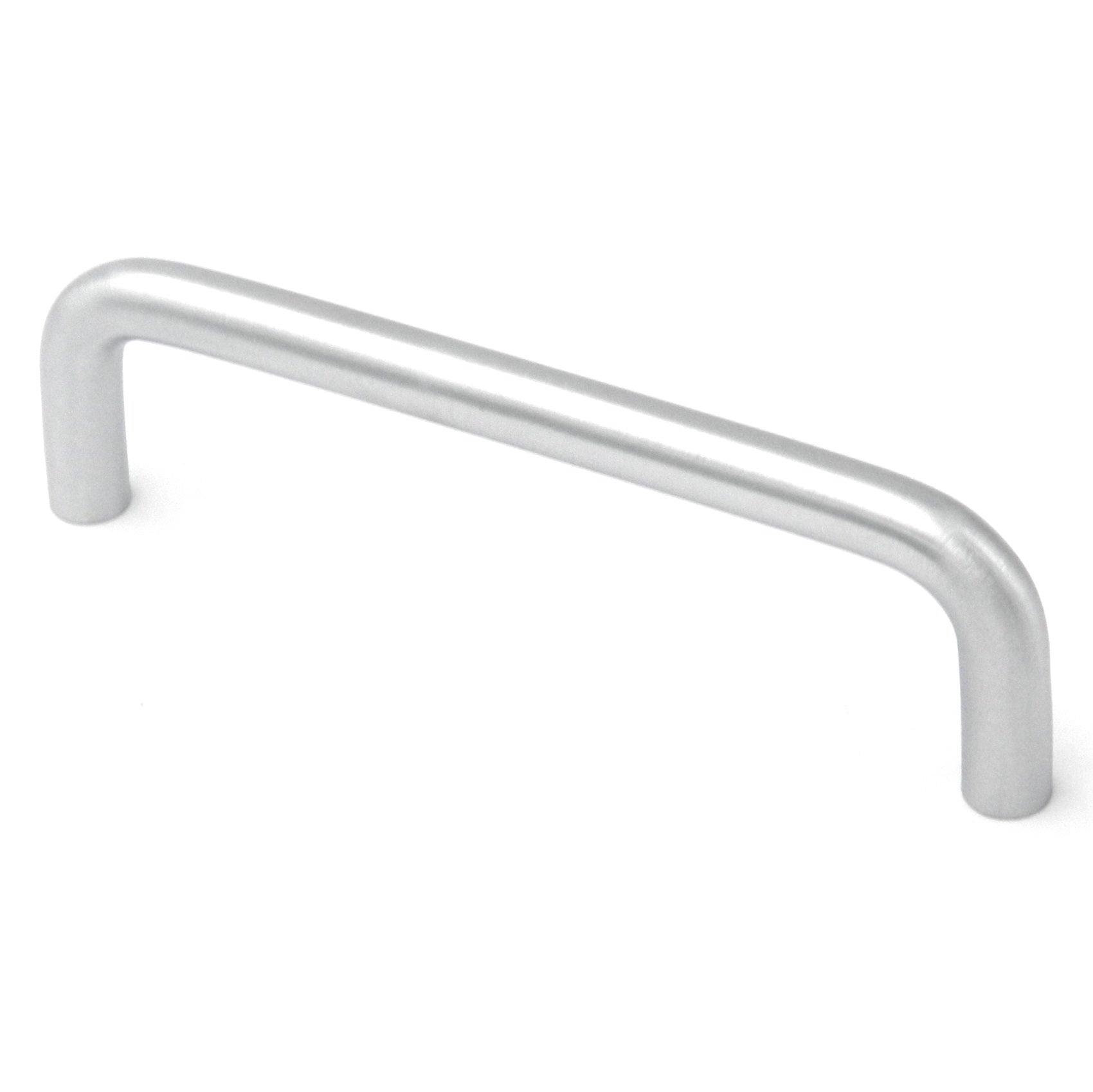 Paquete de 10 gabinetes o cajones Keeler de cromo satinado, tirador de alambre de 3 3/4" (96 mm) cc PW396-26D