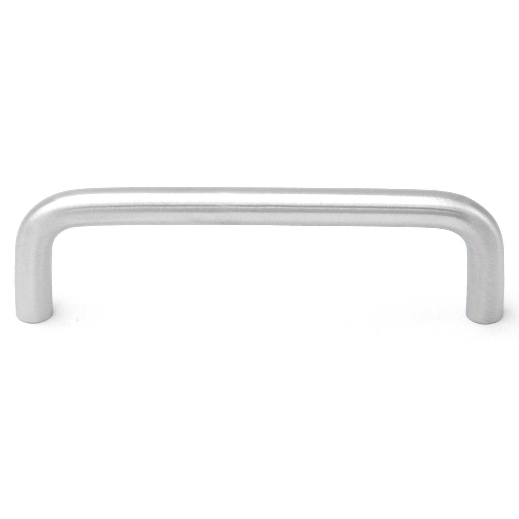 Paquete de 10 gabinetes o cajones Keeler de cromo satinado, tirador de alambre de 3 3/4" (96 mm) cc PW396-26D