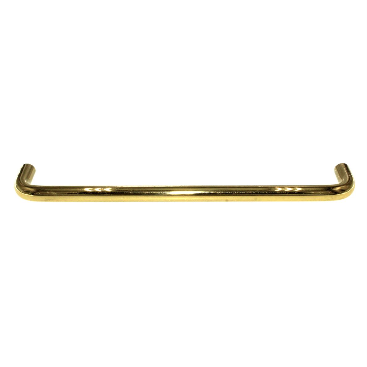 Belwith Wire Pulls Polished Brass 7 1/2" (192mm) Ctr. Cabinet Pull PW398-3