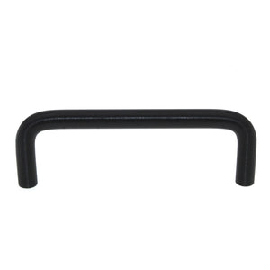 Hickory Hardware Wire Pulls 3 1/2" Hole Center Cabinet Pull Matte Black PW554-MB