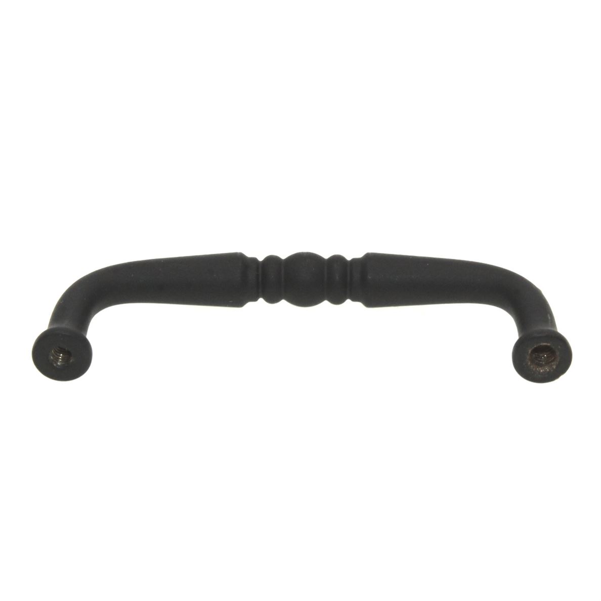 Keeler Power & Beauty Wrought Iron Black 3" Ctr. Cabinet Arch Pull Q769-19
