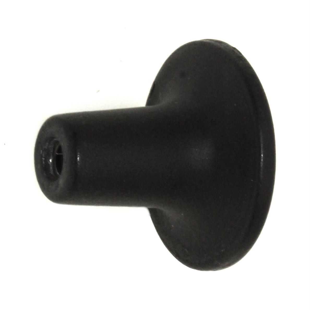 Acorn Manufacturing Rough Small 1" Hammered Cabinet Knob Matte Black RPFBP