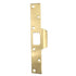 Warwick Heavy Duty Security Latch Strike Plate, Polished Brass SH1004PB