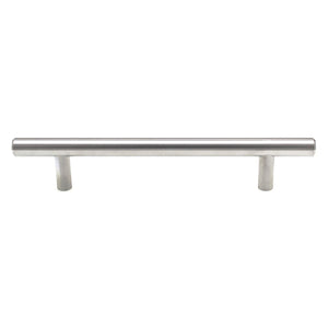 Schaub And Company Cabinet Bar Pull 5" (128mm) Ctr Brushed Stainless Steel SS128