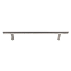 Schaub Cabinet Bar Pull 6 1/4" (160mm) Ctr Brushed Stainless Steel SS160