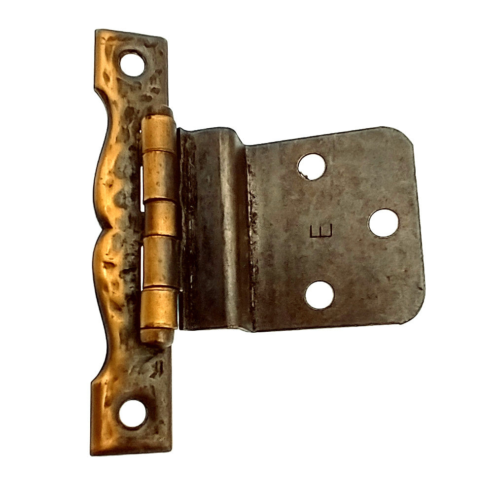 National Lock Used Valley Forge Antique English 3/8" Inset Cabinet Hinge V336-4A