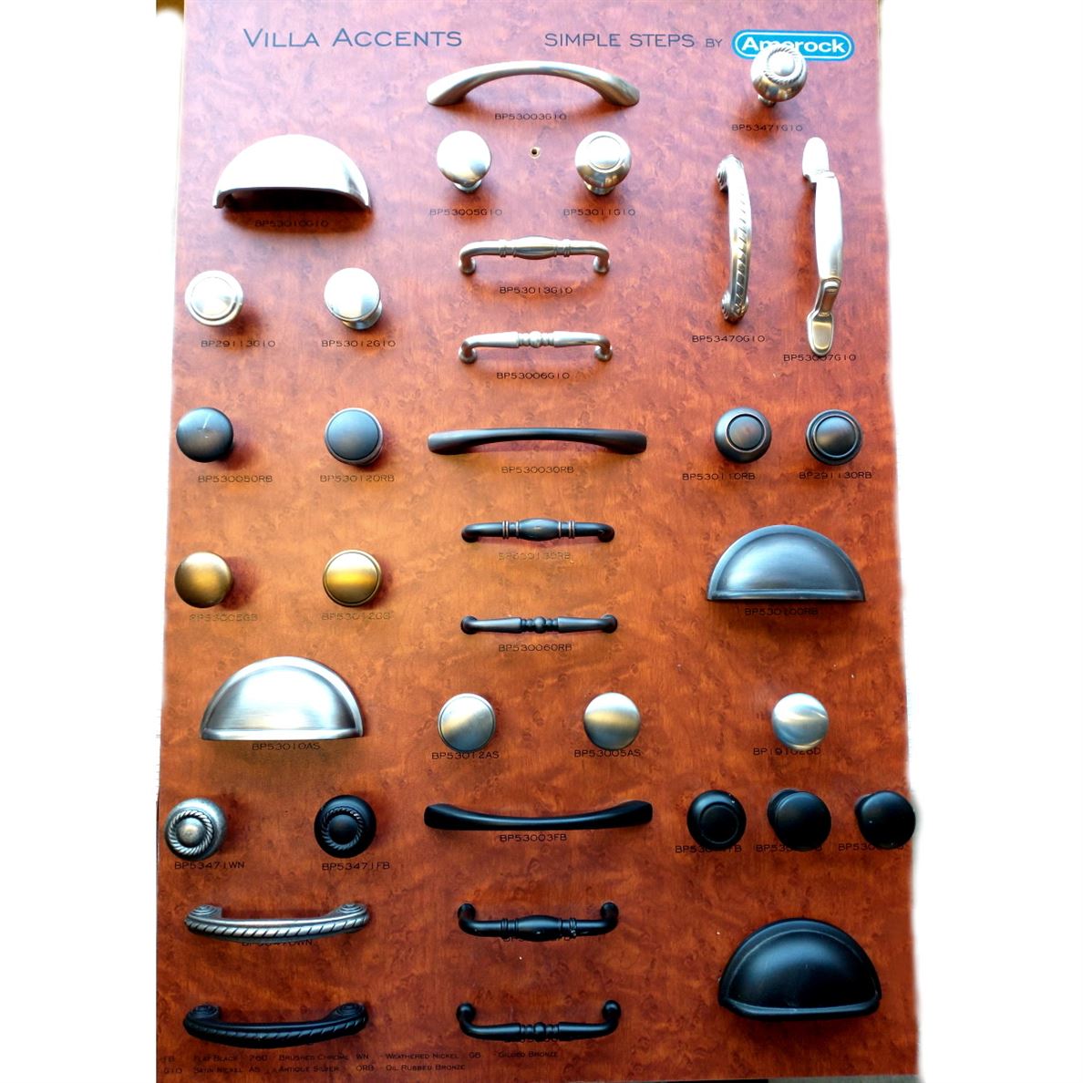 Amerock Allison Oil-Rubbed Bronze Designer 1 1/8" Round Cabinet Knob BP53005-ORB